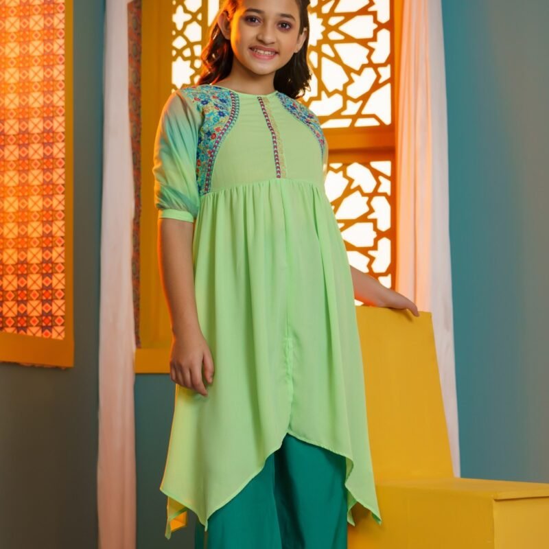 GIRL'S WOVEN KURTI | SAILOR