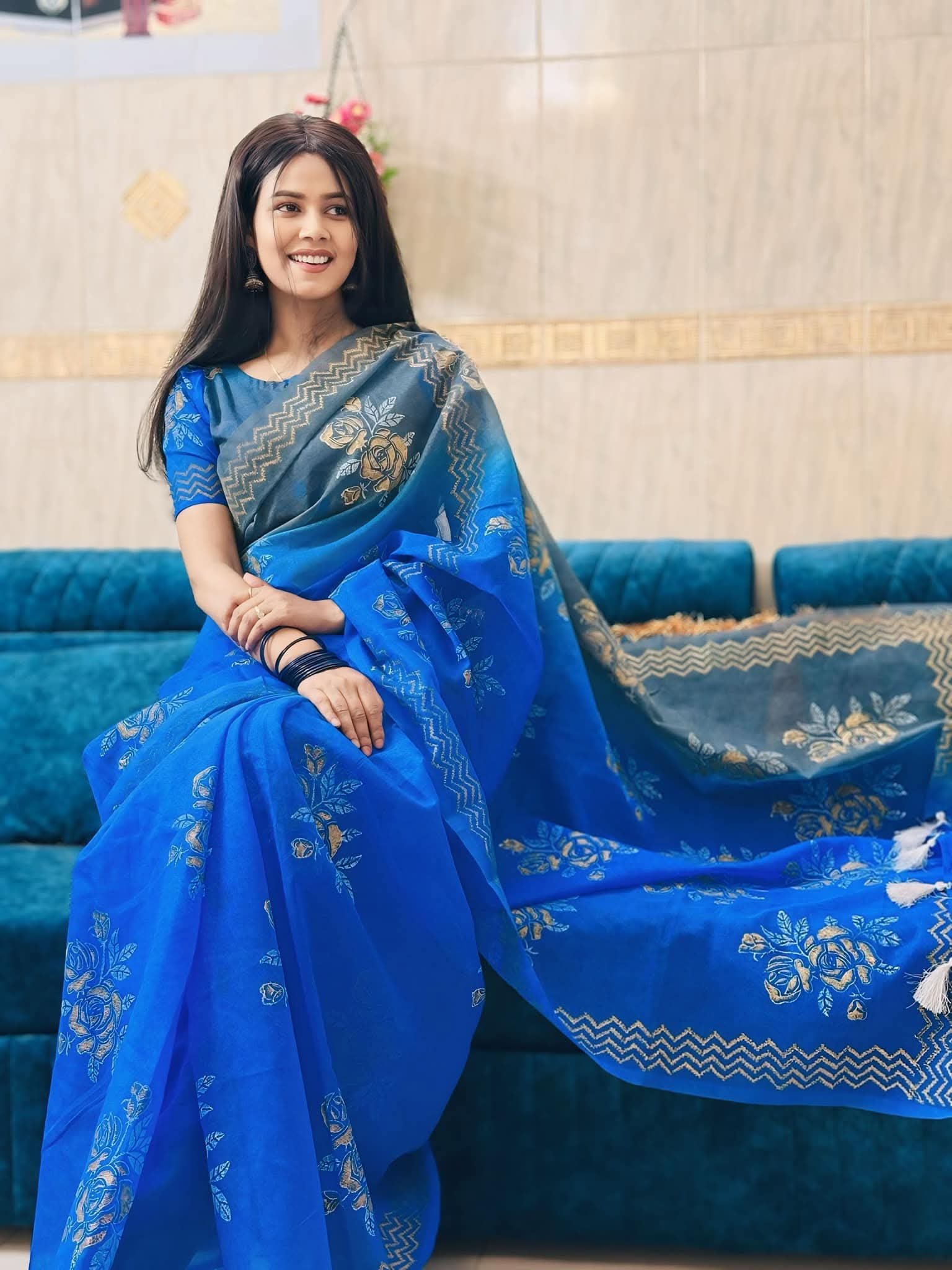 NeelPori | Saree - Image 3