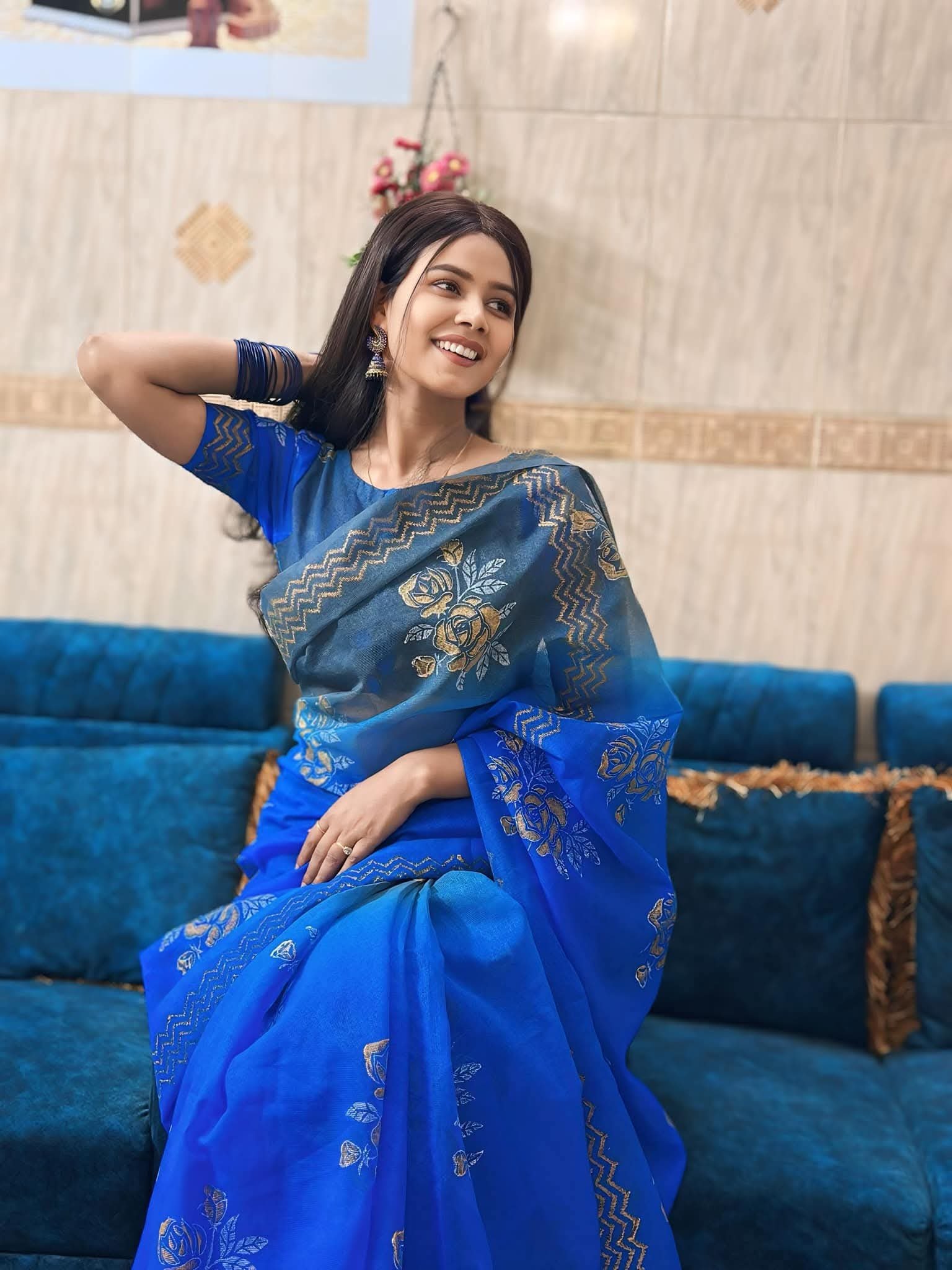 NeelPori | Saree - Image 2