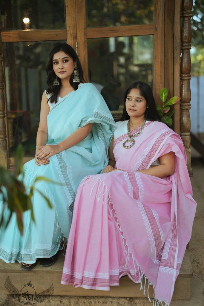 Kaya | Block Printed Sharee - Image 2