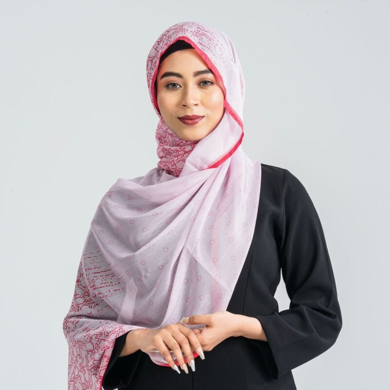 Women’s Blended Silk Digital Printed Scarf