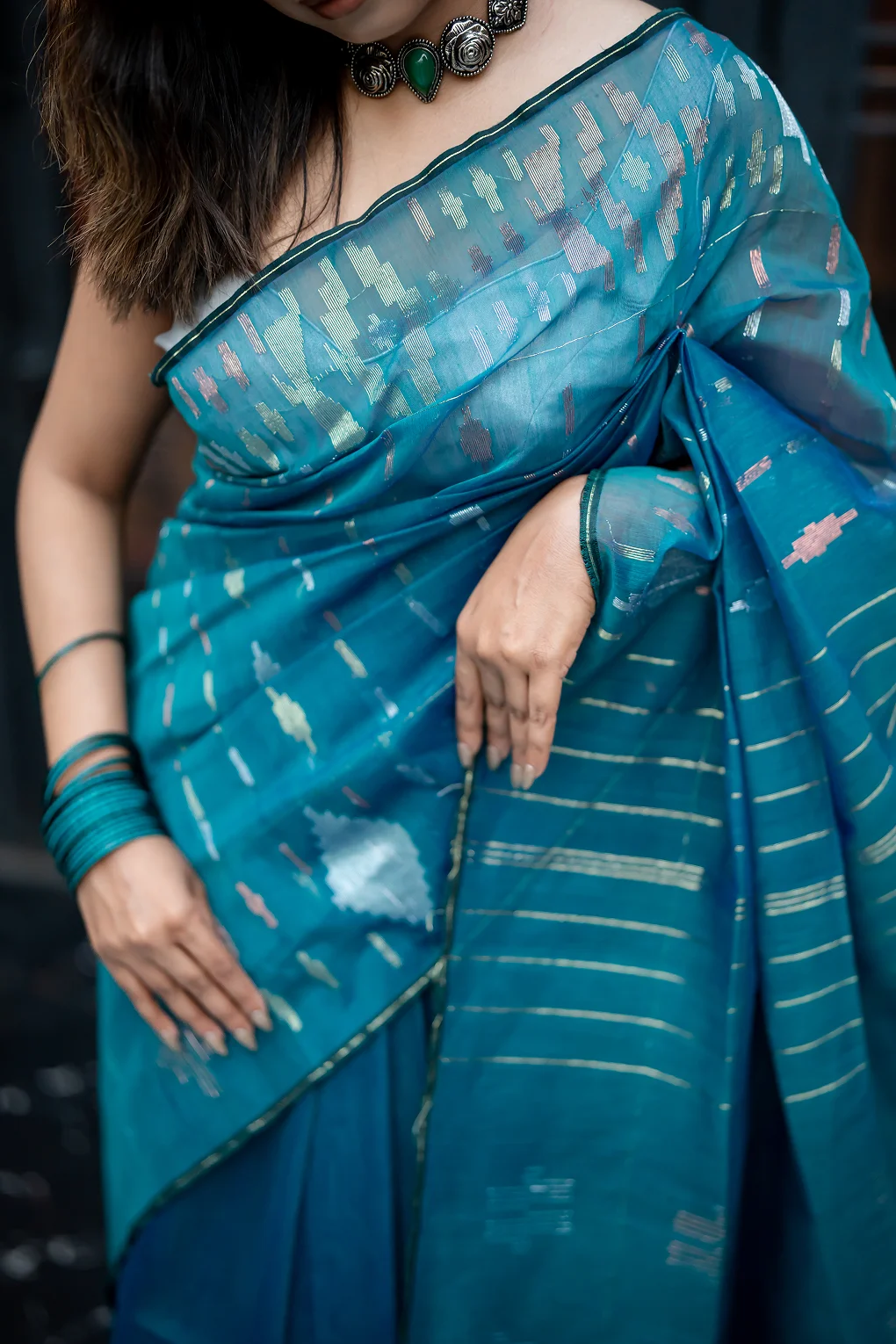 Dhakai Jamdani | Mela - Image 3