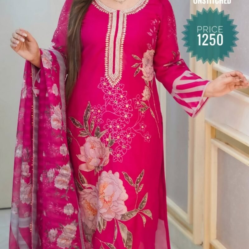 Lohori dress (unstitched)