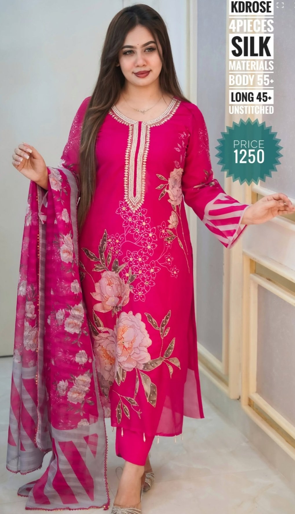 Lohori dress (unstitched)