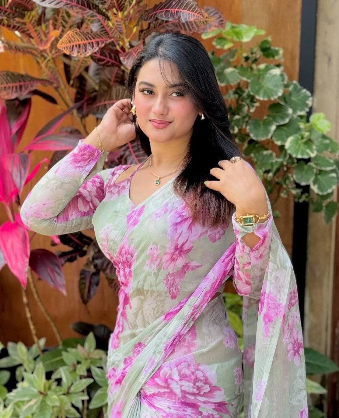 Pinkis Beauty | Saree | Elegent