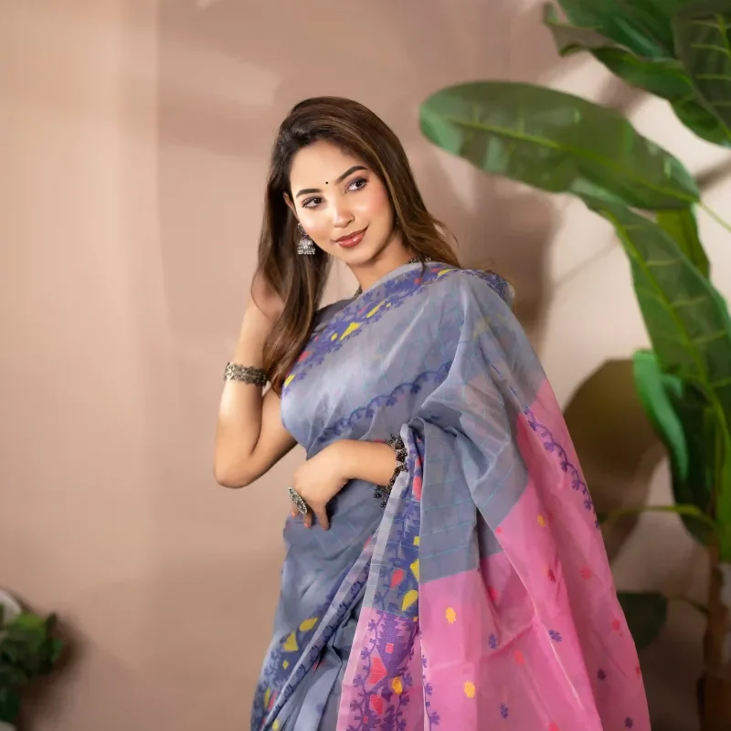 Indrani Mercerized | Saree | Cotton