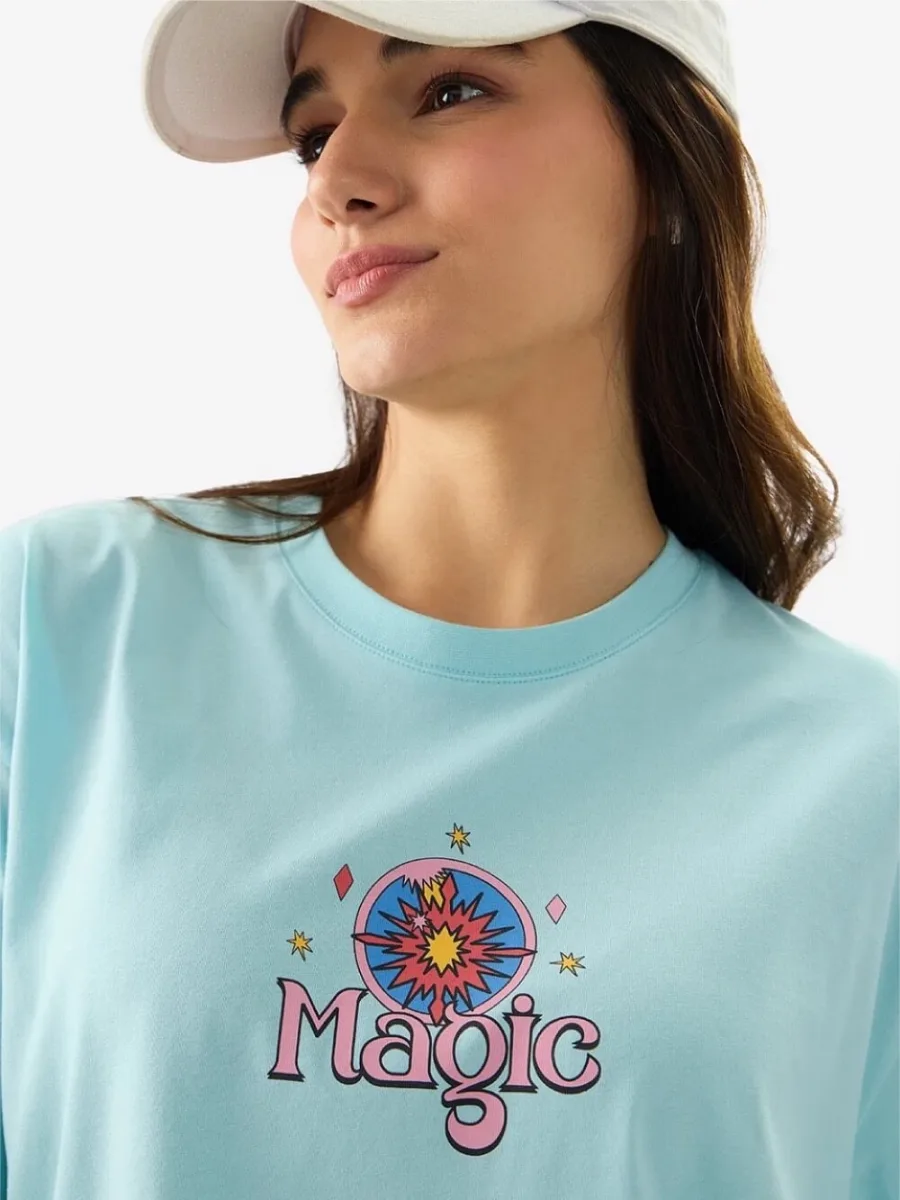 Womens Drop Shoulder T-shirt