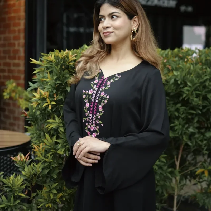 RASHI Women’s Black Kaftan