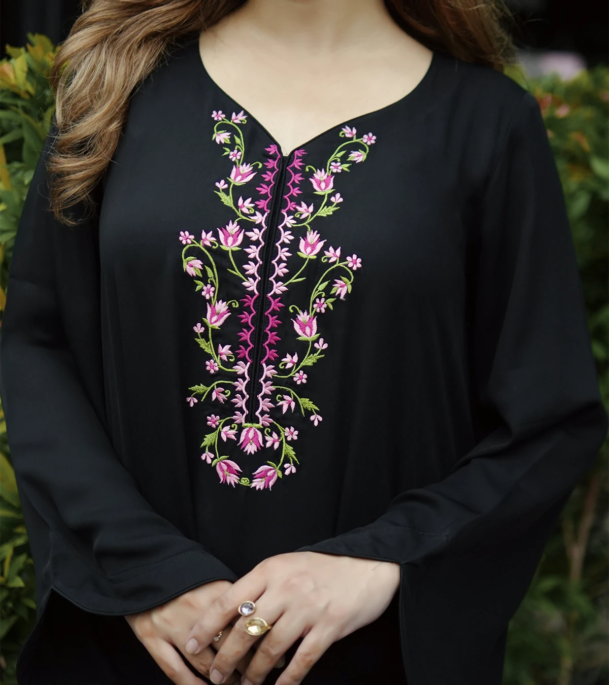 RASHI Women’s Black Kaftan - Image 3